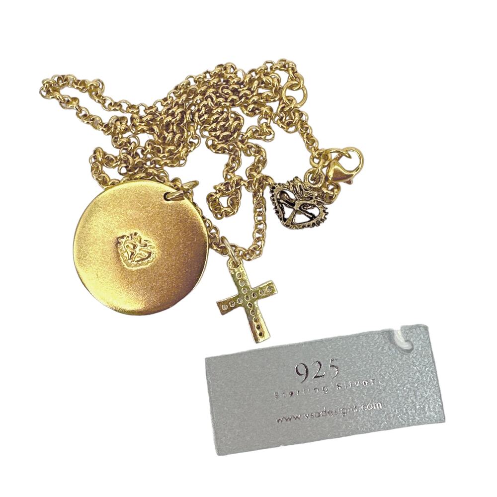 VIRGINS SAINTS & ANGELS VSA Sacred Heart Relic Charm Necklace - Picture 6 of 8